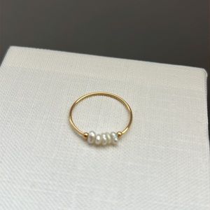 Mini Freshwater Pearl Ring